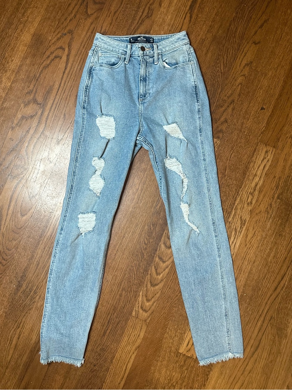 Hollister curvy mom jeans